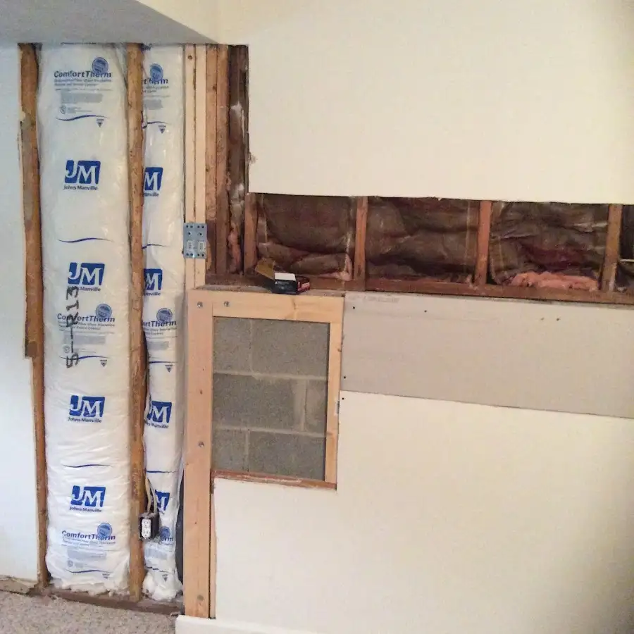 Wall insulation replacement during Odor Removal & Deodorization in Cottonwood